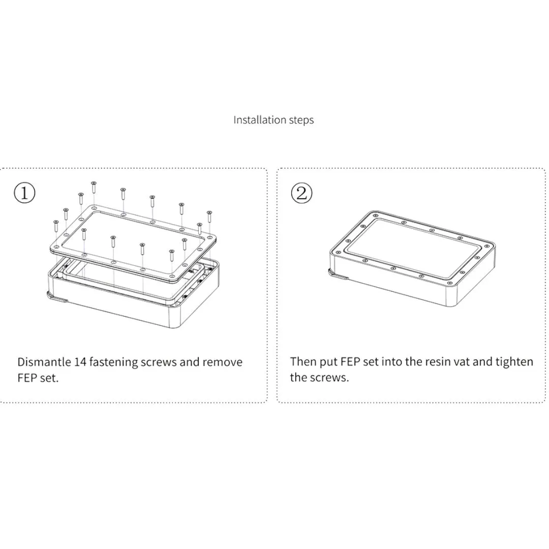 Anycubic FEP Film Sheet – Photon Mono Series view 2