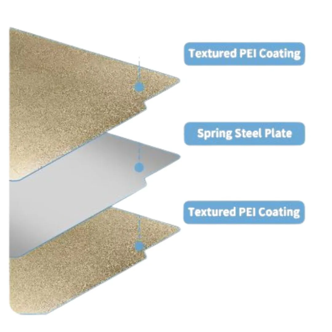 Bambu Lab Double-Sided Textured PEI Sheet 257x257mm view 3