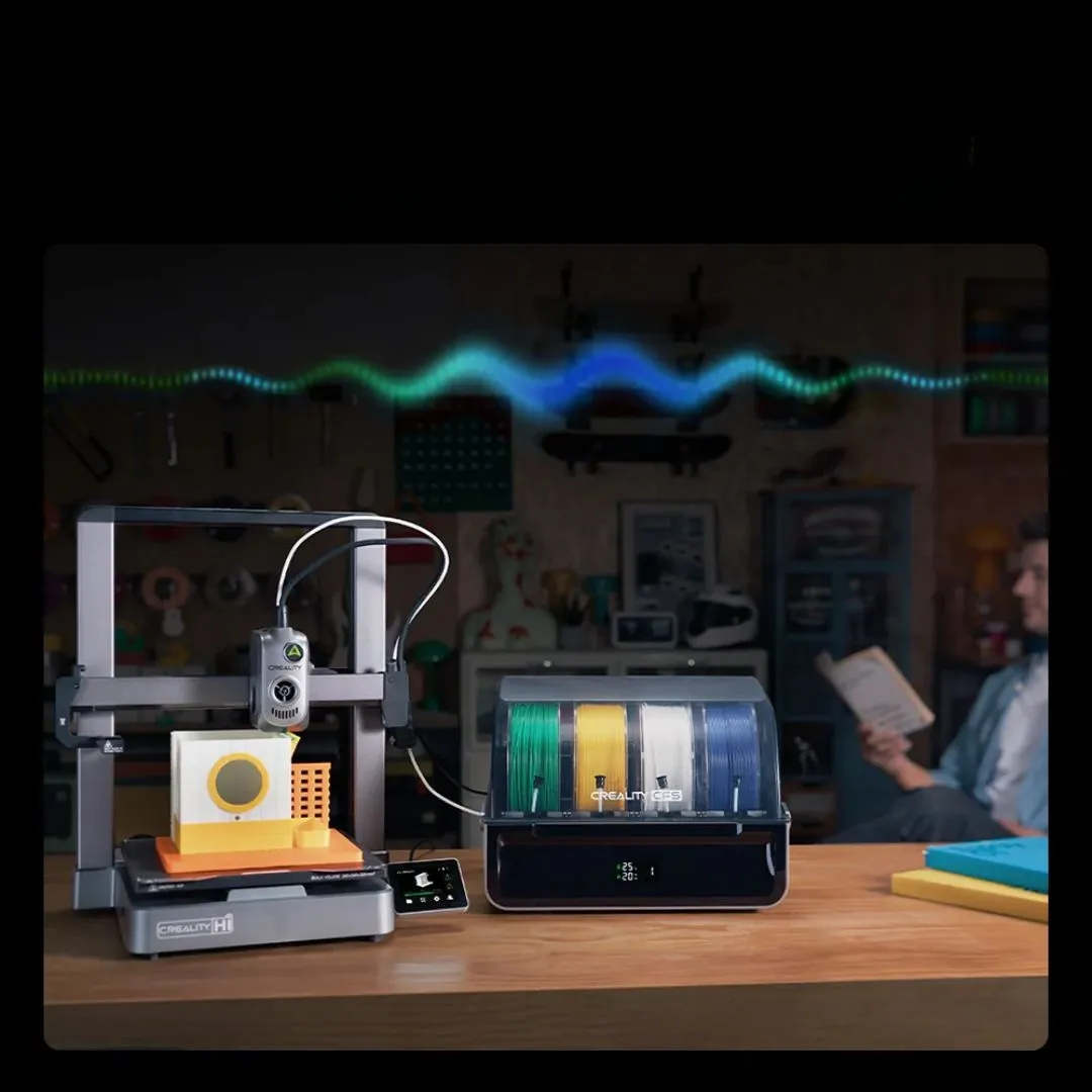 Creality Hi Combo Multi-Color FDM 3D Printer with CFS image 8